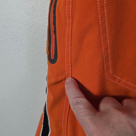 The North Face APEX Board Shorts Men's L Orange Black Summer Beach Active READ - Picture 3 of 10